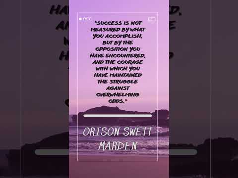 Orison Swett Marden #shorts #quotes #wealth #success #love #money
